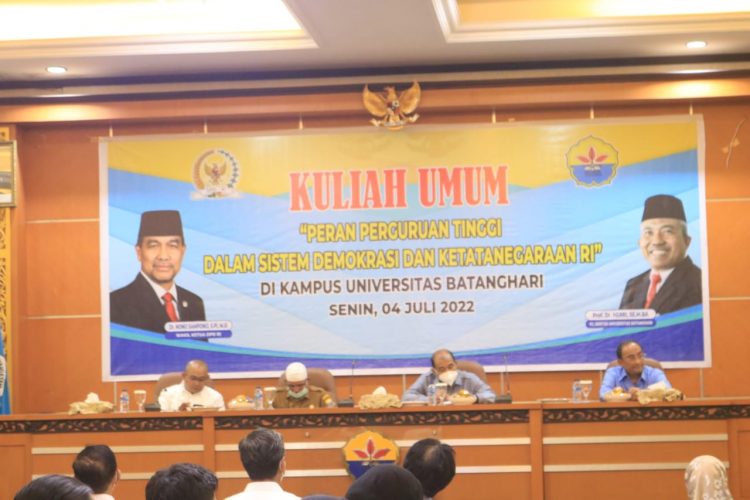 Unbari Adakan Kuliah Umum Bersama Wakil Ketua DPD RI