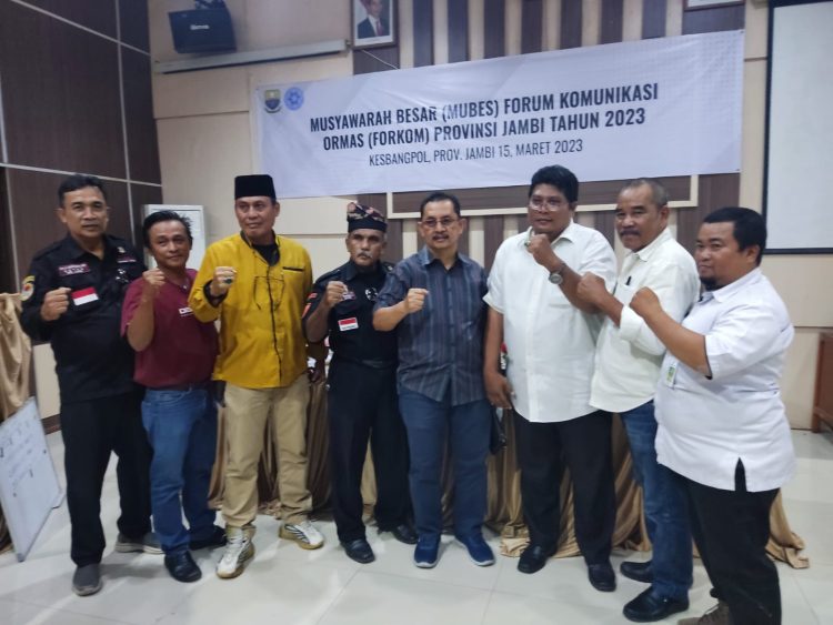 Mubes Forkom Ormas sukses digelar, Aden Teguh Terpilih Sebagai Ketua 2022/2028