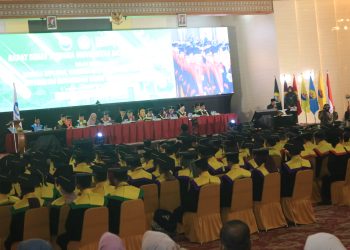 Wisuda Unbari ke-57 Tampilkan Semangat Transformasi Pendidikan Tinggi