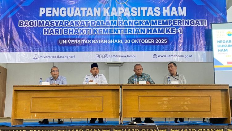Mahasiswa Unbari Antusias Ikuti Pelatihan Penguatan Kapasitas HAM Nasional
